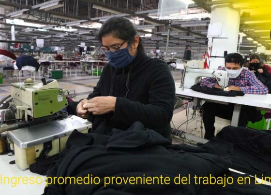 Ingreso promedio mensual proveniente del trabajo